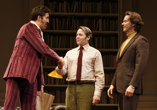 Photo Flash: The Philanthropist With Broderick, Cake, Madeley & Weber Image