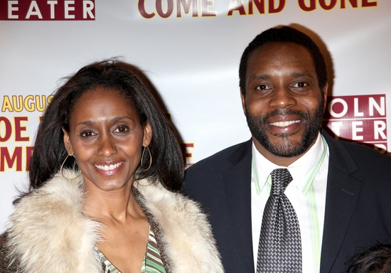 Chad L. Coleman with wife Photo