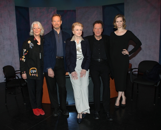 Jane Alexander, Bill Irwin, Angela Lansbury, Geoffrey Rush and Cynthia Nixon Photo