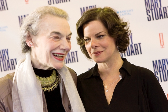 Marian Seldes and Marcia Gay Harden Photo