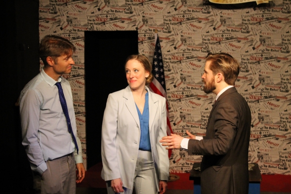 Exclusive Photo Flash: First Look at VOTE FOR ME - A MUSICAL DEBATE at London Theatre Workshop Image