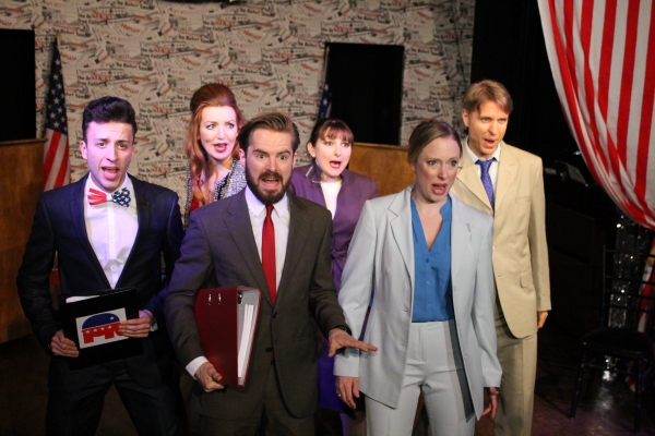 Exclusive Photo Flash: First Look at VOTE FOR ME - A MUSICAL DEBATE at London Theatre Workshop Image