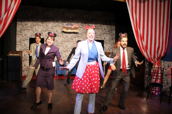 Exclusive Photo Flash: First Look at VOTE FOR ME - A MUSICAL DEBATE at London Theatre Workshop Image