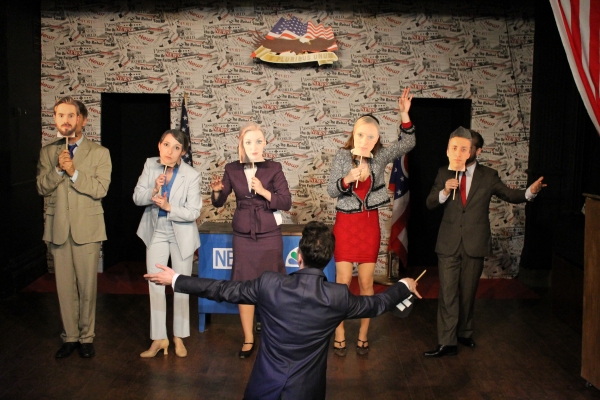 Exclusive Photo Flash: First Look at VOTE FOR ME - A MUSICAL DEBATE at London Theatre Workshop Image