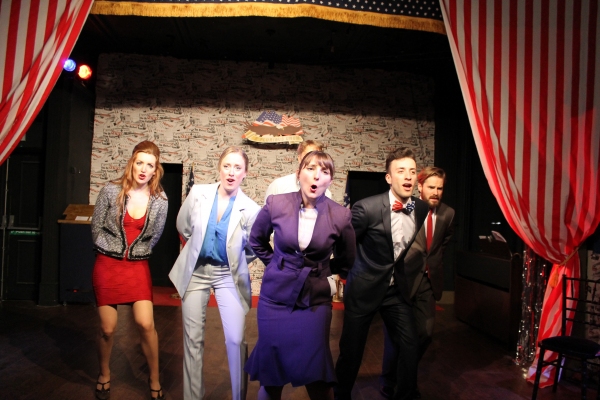 Exclusive Photo Flash: First Look at VOTE FOR ME - A MUSICAL DEBATE at London Theatre Workshop Image