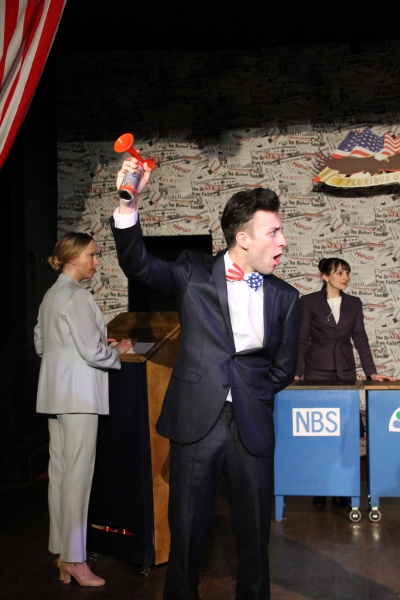 Exclusive Photo Flash: First Look at VOTE FOR ME - A MUSICAL DEBATE at London Theatre Workshop Image