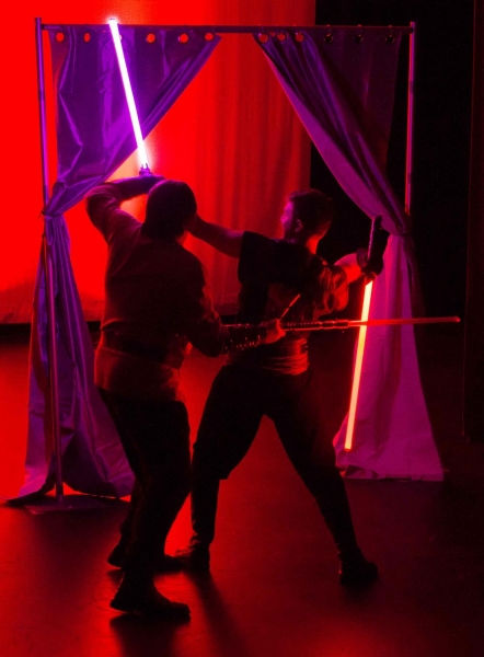 Photo Flash: First Look at E.D.G.E Theatre's STAR WARS-Shakespeare Mash Up MACSITH Image