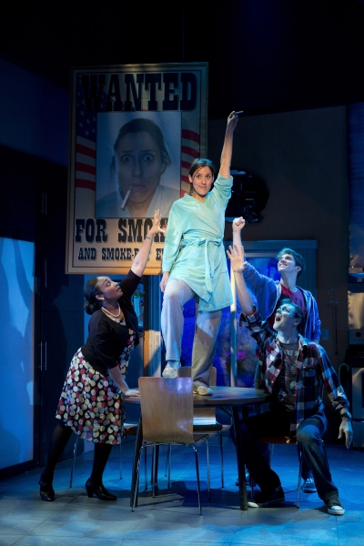 Photo Flash: First Look at Farah Alvin, Natalie Venetia Belcon and More in THE LAST SMOKER IN AMERICA! 