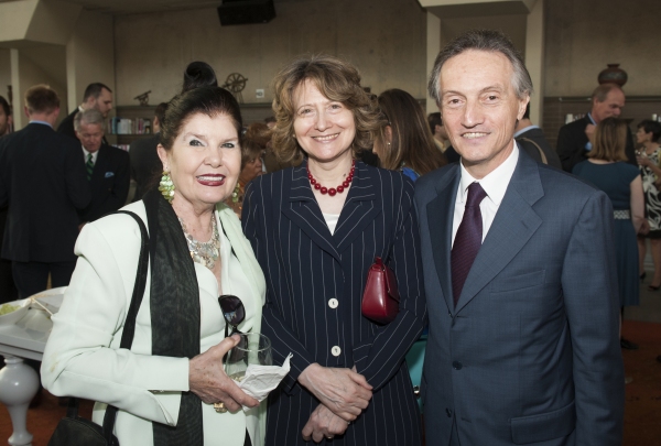 D.C. Commission on the Arts and Humanities Chair Judith Terra, Laura Bisogniero and I Photo