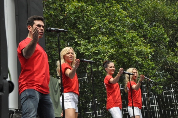 Photo Coverage: FANTASTICKS, VOCA PEOPLE, and More Play Broadway In Bryant Park! Image