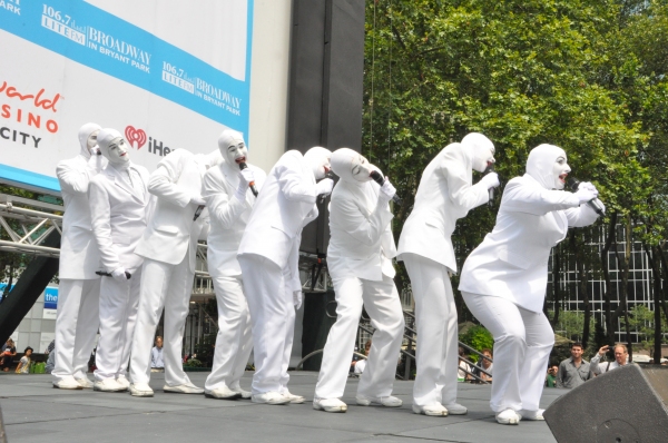 Photo Coverage: FANTASTICKS, VOCA PEOPLE, and More Play Broadway In Bryant Park! Image