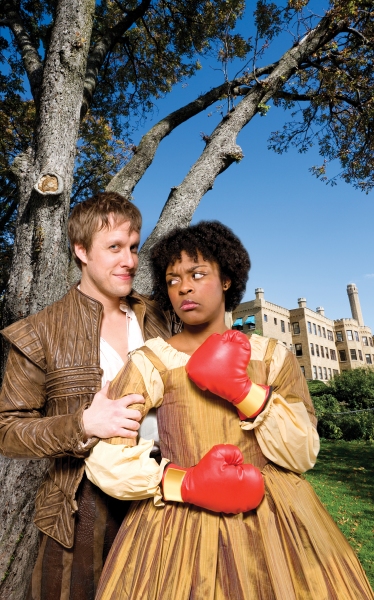 Photo Flash: Sneak Peek at Matt Mueller and Ericka Ratcliff in CST's TAMING OF THE SHREW, Opening 7/29 Image