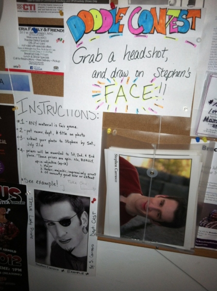 Photo Flash: GHOST on Broadway's Stephen Carrasco Doodle Contest Entries! Image