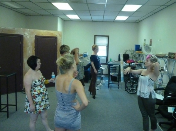 Photo Flash: DATE ME, DO ME, DUMP ME in Rehearsal at the Rex Theater Image