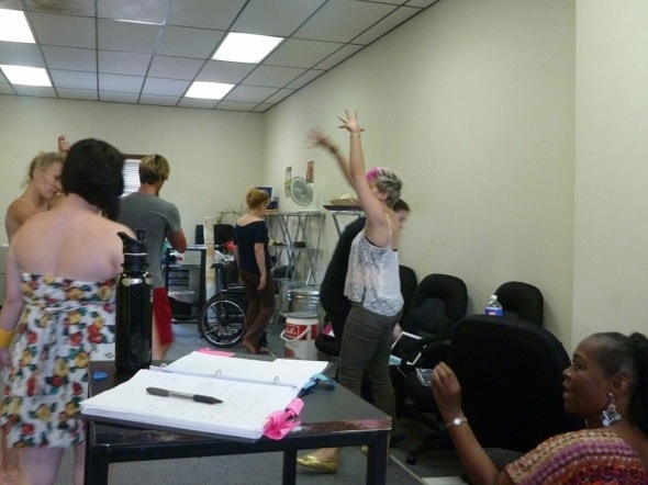 Photo Flash: DATE ME, DO ME, DUMP ME in Rehearsal at the Rex Theater Image