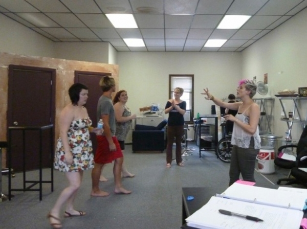 Photo Flash: DATE ME, DO ME, DUMP ME in Rehearsal at the Rex Theater Image