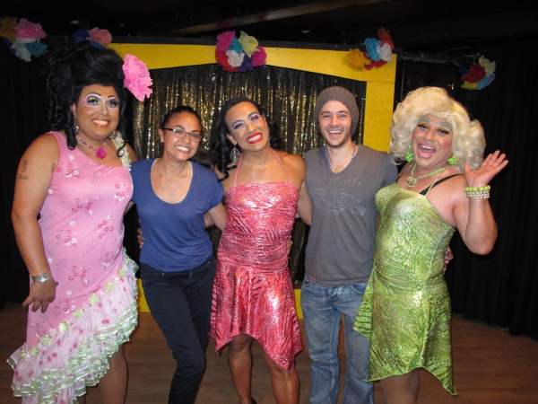 Photo Flash: Karen Olivo and George Akram Visit CHICO'S ANGELS in LA Image