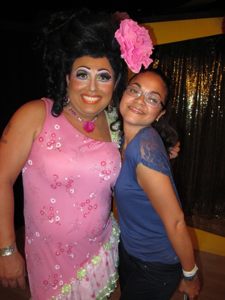 Photo Flash: Karen Olivo and George Akram Visit CHICO'S ANGELS in LA Image