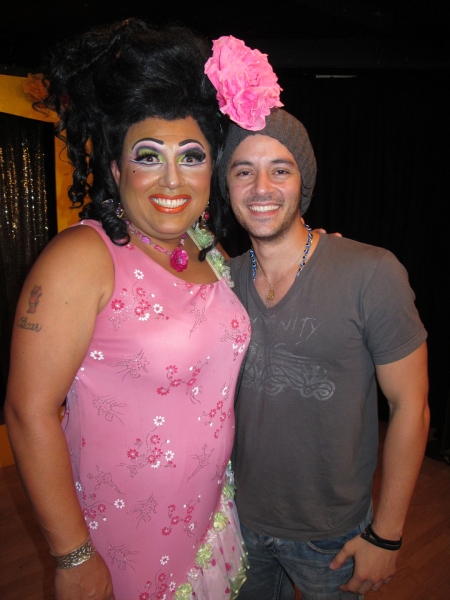 Photo Flash: Karen Olivo and George Akram Visit CHICO'S ANGELS in LA Image