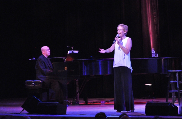Liz Callaway and Alex Rybeck (Musical Director and Pianist) Photo