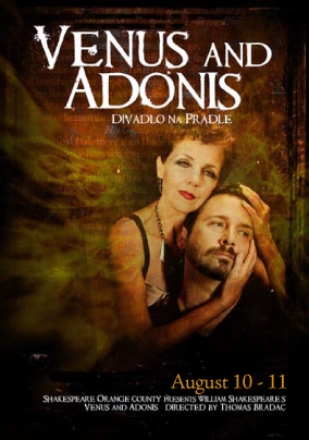 Photo Flash: First Look at Shakespeare Orange County's VENUS AND ADONIS Image