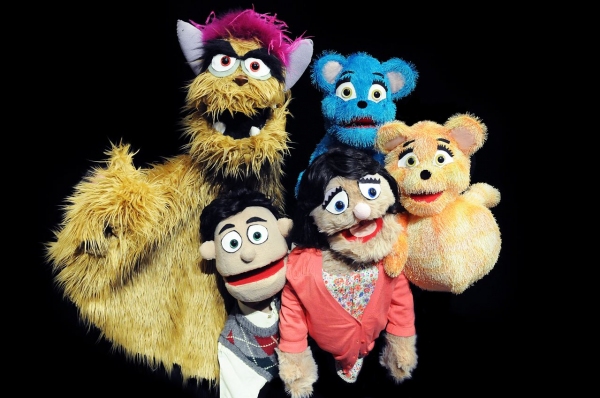 Trekkie Monster, Bad Idea Bears, and Princeton and Kate Monster Photo
