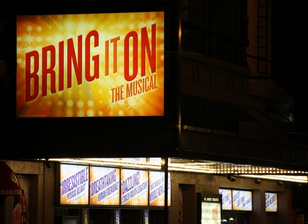 Photo Coverage: BRING IT ON's Spirit-Filled Opening Night Curtain Call!  Image