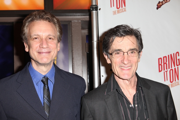 Rick Elice & Roger Reesattending the Broadway Opening Night Performance of 'Bring it  Photo