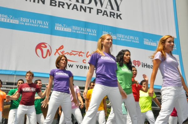 Photo Coverage: MAMMA MIA!, CHAPLIN, and More at Broadway In Bryant Park! 