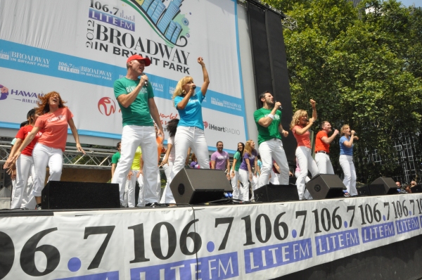 Photo Coverage: MAMMA MIA!, CHAPLIN, and More at Broadway In Bryant Park! 