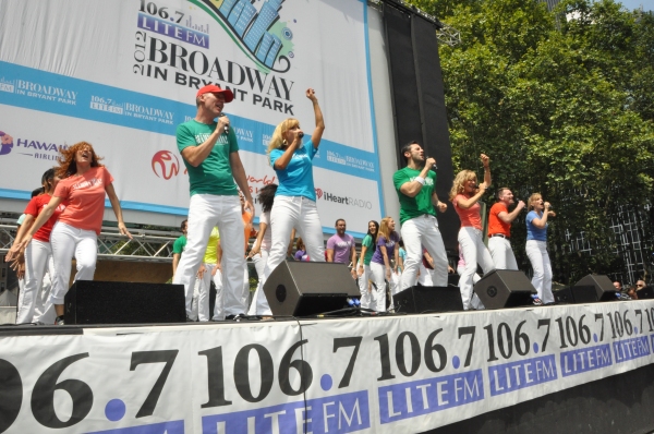 Photo Coverage: MAMMA MIA!, CHAPLIN, and More at Broadway In Bryant Park! Image