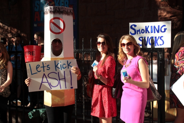 Photo Coverage: THE LAST SMOKER IN AMERICA Opening- Arrivals and Curtain Call! Image