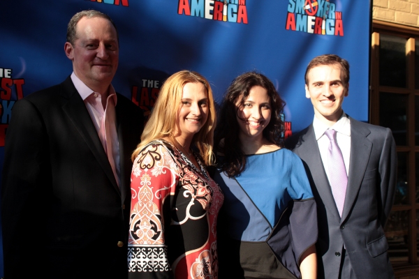 Photo Coverage: THE LAST SMOKER IN AMERICA Opening- Arrivals and Curtain Call! Image