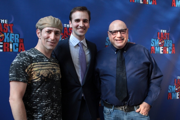 Photo Coverage: THE LAST SMOKER IN AMERICA Opening- Arrivals and Curtain Call!  Image