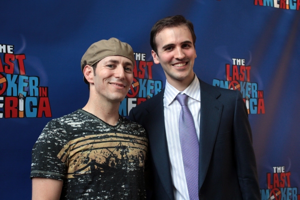 Photo Coverage: THE LAST SMOKER IN AMERICA Opening- Arrivals and Curtain Call! Image