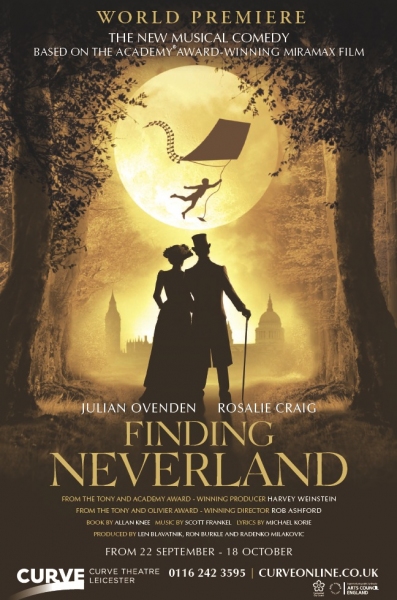 BWW Exclusive Premiere: Official Poster for FINDING NEVERLAND the Musical Starring Julian Ovenden & Rosalie Craig! Image