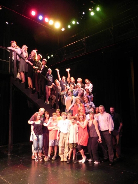 Photo Flash: Hunter Foster Visits URINETOWN Workshop at STAGES St. Louis' Performing Arts Academy Image