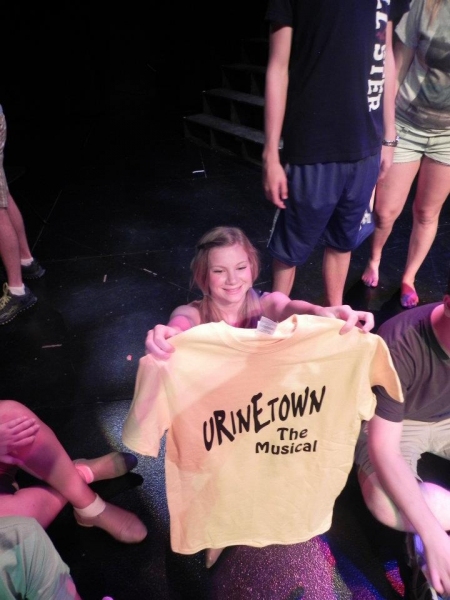Photo Flash: Hunter Foster Visits URINETOWN Workshop at STAGES St. Louis' Performing Arts Academy Image