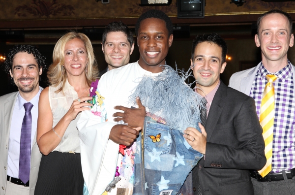  Andy Blankenbuehler, Alex Lacamoire, Amanda Green, Tom Kitt, Lin-Manuel Miranda,  Je Photo