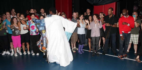 Rod Harrelson (Gypsy Robe Recipient) with Company Photo