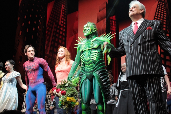 Photo Coverage: Patrick Page Says Goodbye to SPIDER-MAN- Final Curtain Call! Image