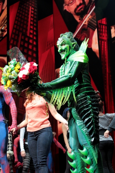 Photo Coverage: Patrick Page Says Goodbye to SPIDER-MAN- Final Curtain Call! Image
