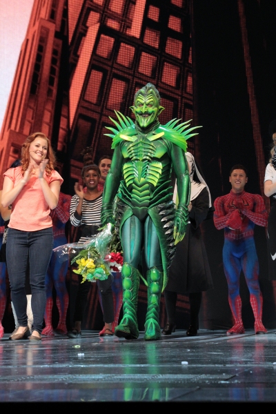 Photo Coverage: Patrick Page Says Goodbye to SPIDER-MAN- Final Curtain Call! 
