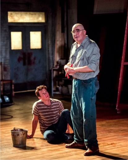 Photo Flash: First Look at Jonathan Groff and Alfred Molina in RED at the Mark Taper Forum! Image