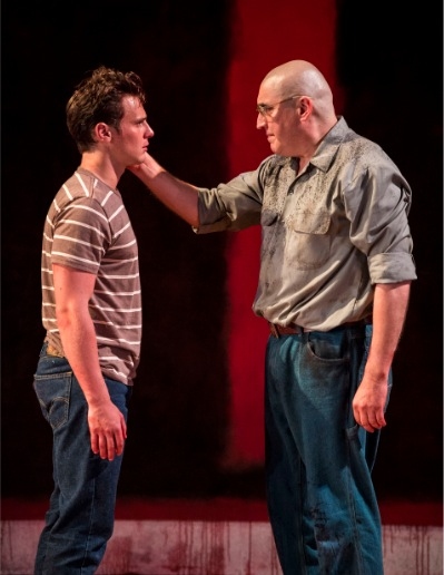 Photo Flash: First Look at Jonathan Groff and Alfred Molina in RED at the Mark Taper Forum! Image