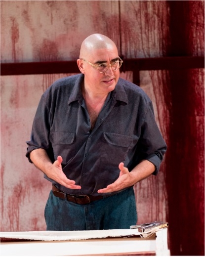 Photo Flash: First Look at Jonathan Groff and Alfred Molina in RED at the Mark Taper Forum! Image