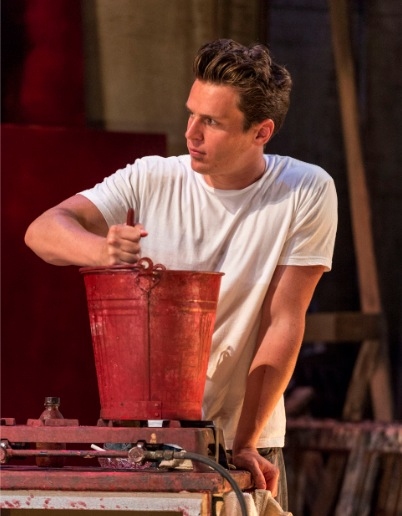 Photo Flash: First Look at Jonathan Groff and Alfred Molina in RED at the Mark Taper Forum! Image