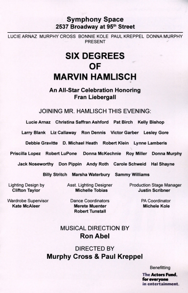 Photo Coverage: Remembering Marvin Hamlisch Image