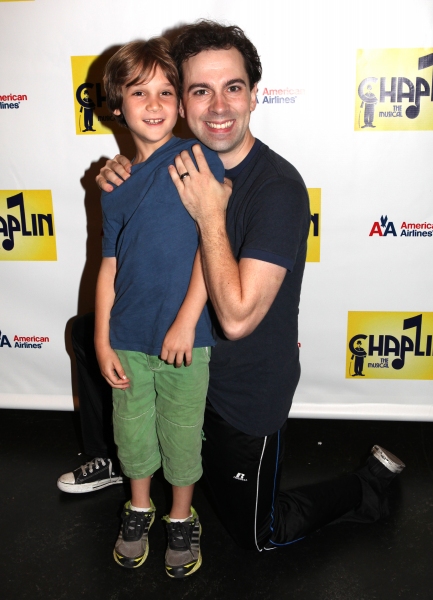 Photo Coverage: CHAPLIN Cast and Creative Team Meets the Press!  Image
