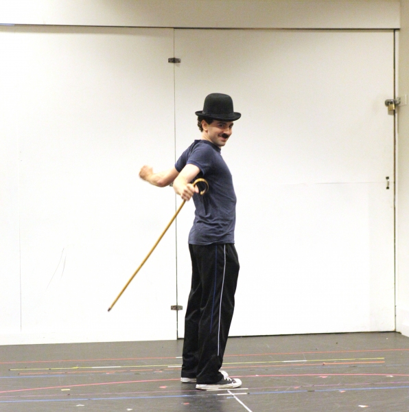Photo Coverage: In Rehearsal with the Cast of CHAPLIN! Image